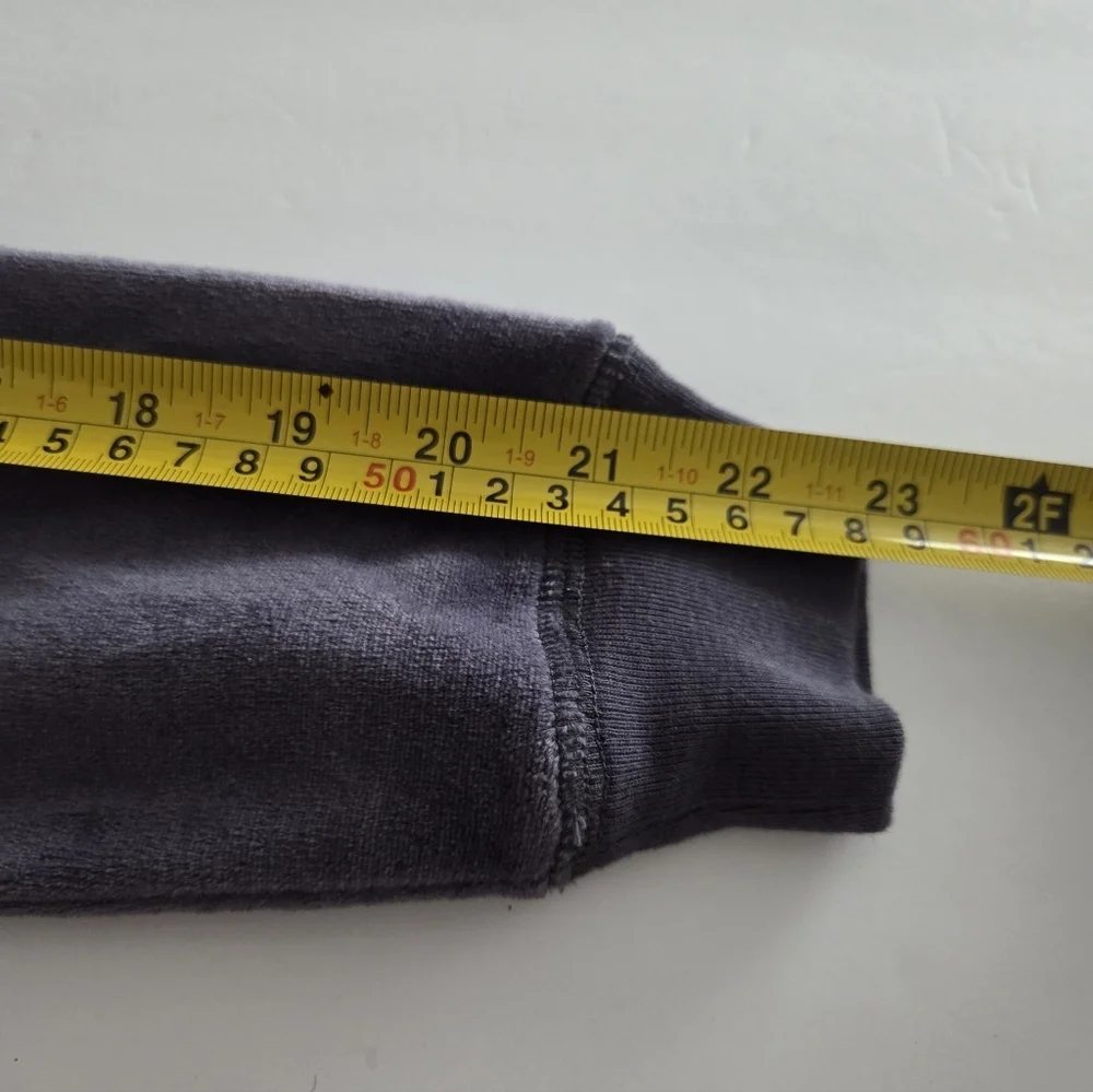 NWT Juicy Couture Blue /gray Hoodie Velourtrackpants Sz.S - Picture 11 of 13